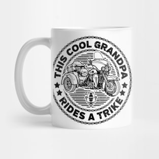 Cool Grandpa Biker Trike Motorcycle Mug